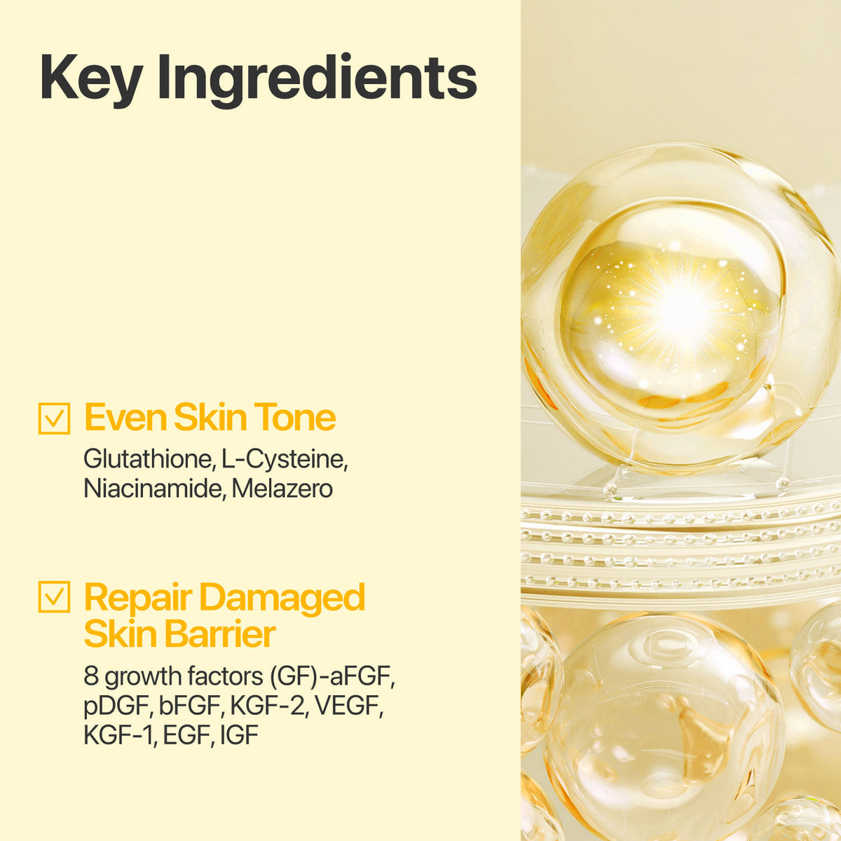 NUMBUZIN NO.5+ GLUTHATIONE VITAMIN DARK SPOT SERUM - 50ml
