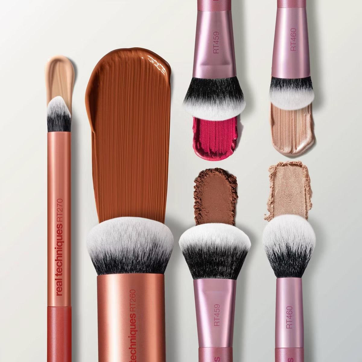 REAL TECHNIQUES FULL BEAT BRUSH SET - 4pcs