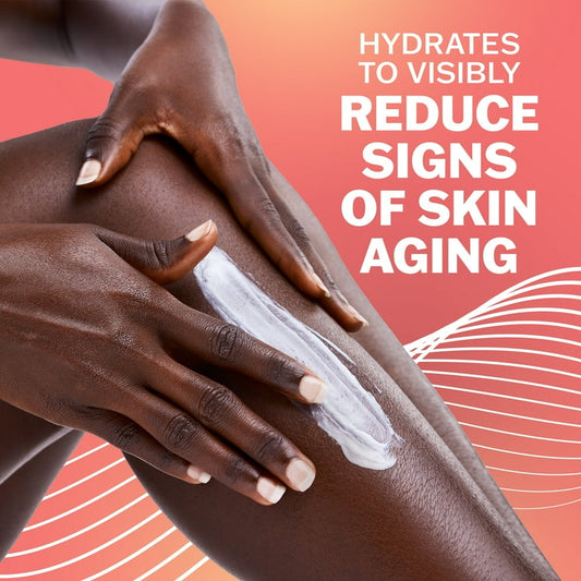 OLAY AGE DEFYING & HYDRATING BODY LOTION WITH NIACINAMIDE - 17oz