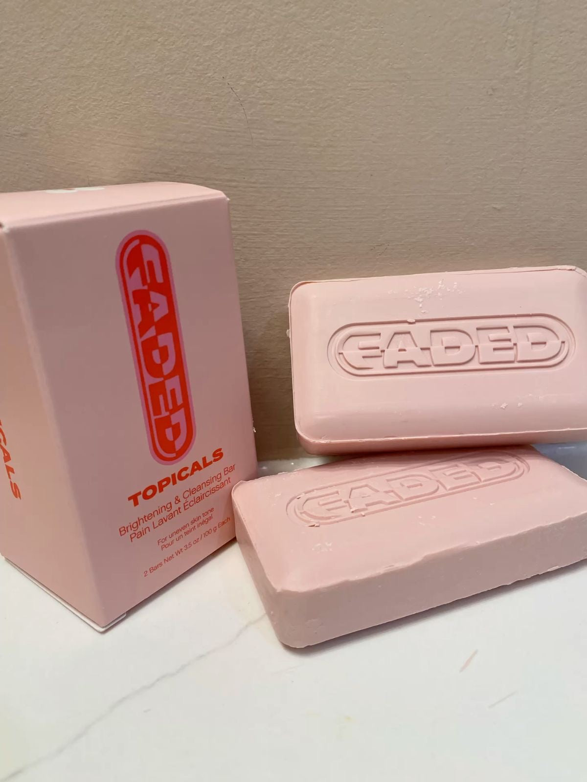 TOPICALS FADED BRIGHTENING CLEANSING BAR