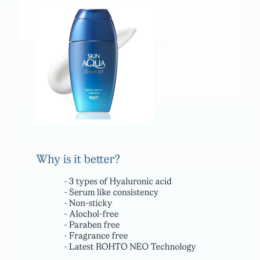 ROHTO MENTHOLATUM SKIN AQUA SERUM UV SPF50+ PA++++ - 70g
