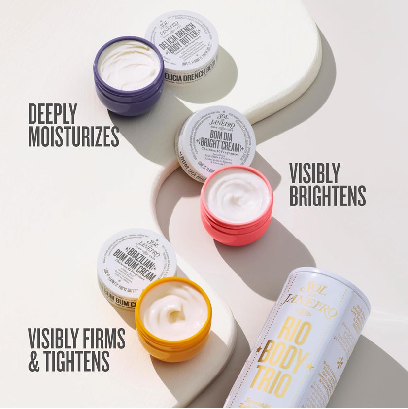 SOL DE JANEIRO RIO TRIO BODY CREAM DISCOVERY SET - 50mlx3