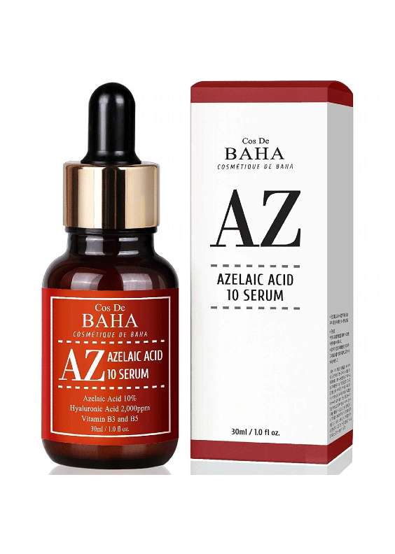 COS DE BAHA (AZ) AZELAIC ACID 10% & NIACINAMIDE SERUM - 60ml