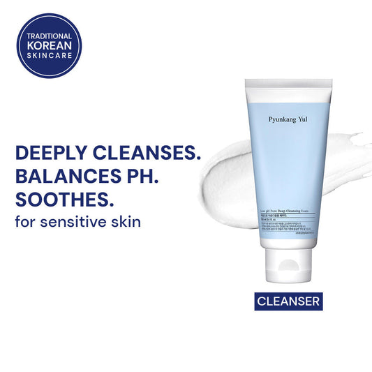 PYUNKANG YUL LOW PH PORE DEEP CLEANSING FOAM - 100ml