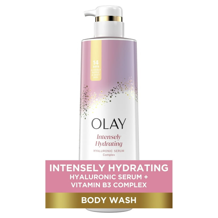 OLAY HYALURONIC ACID HYDRATING BODY WASH - 20oz