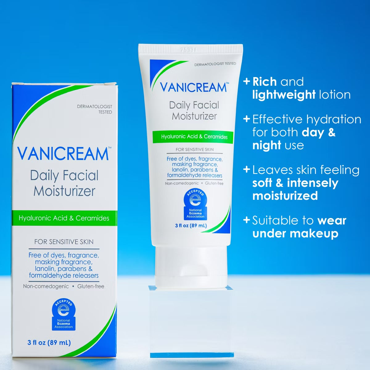 VANICREAM DAILY FACIAL MOISTURIZER - 80ml