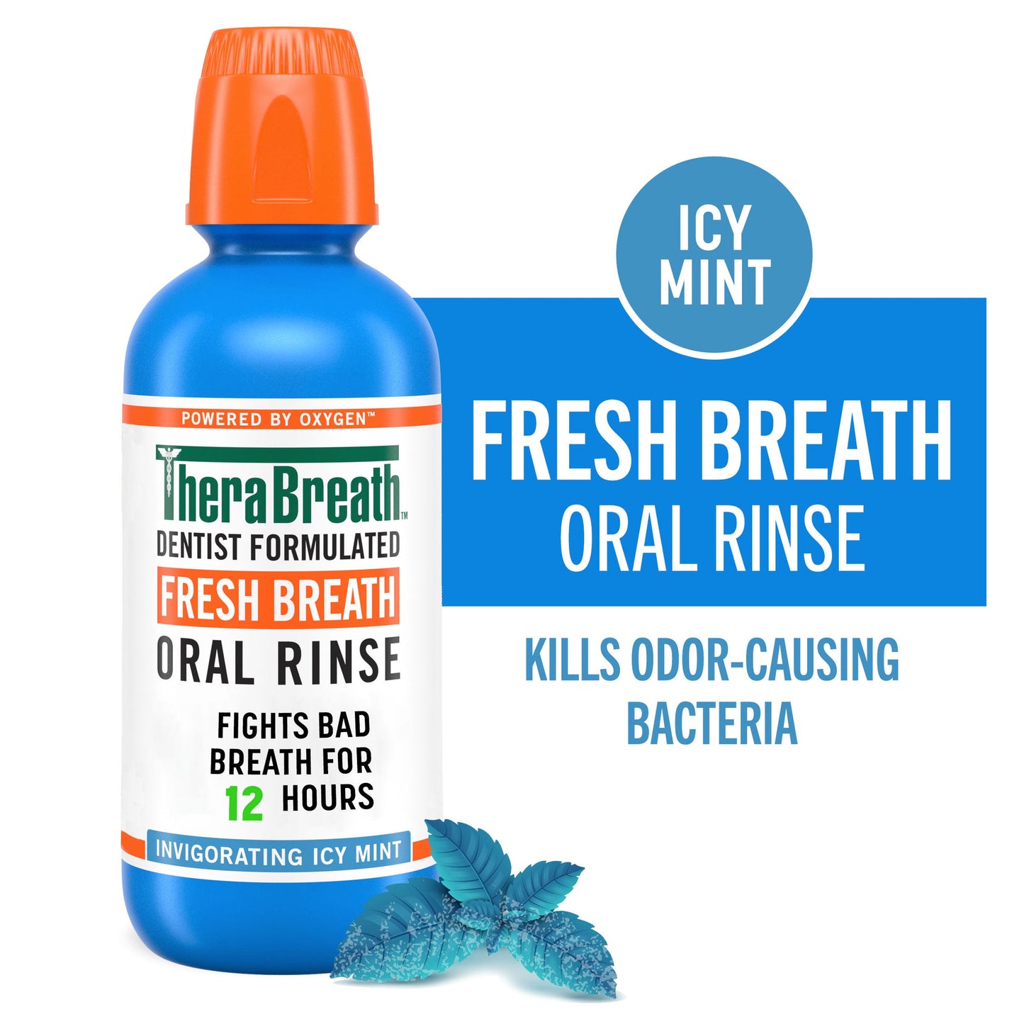 THERABREATH FRESH BREATH ICY MINT MOUTHWASH