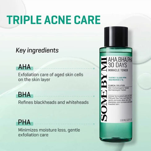SOME BY MI AHA-BHA-PHA 30 DAYS MIRACLE TONER - 150ml
