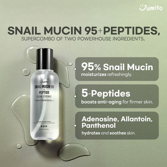 JUMISO SNAIL MUCIN 95 + PEPTIDE ESSENCE - 140ml