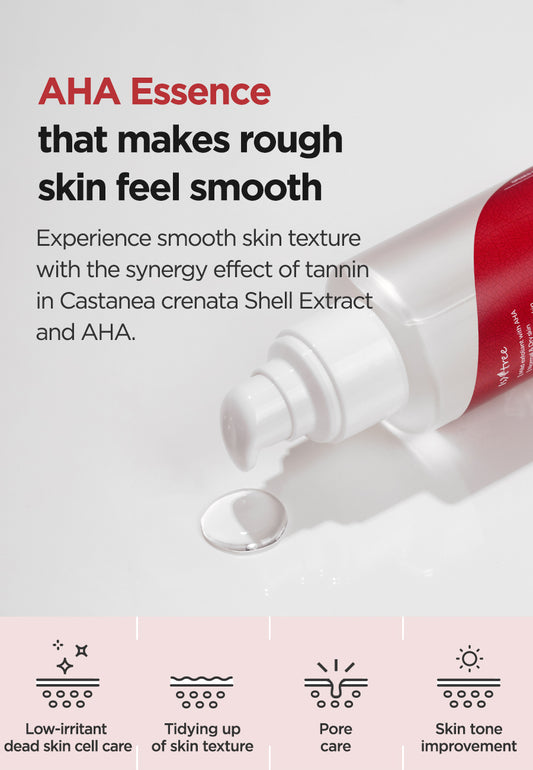 ISNTREE CHESTNUT AHA 8% CLEAR ESSENCE