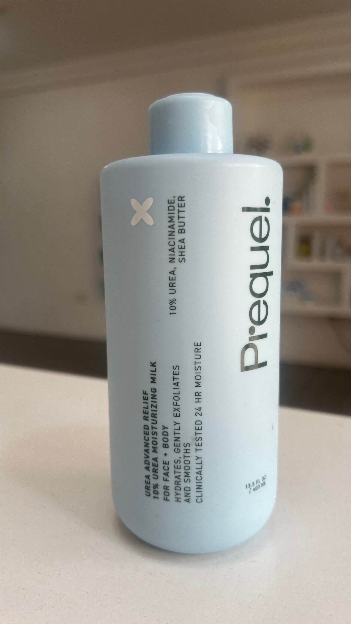 PEEQUEL UREA ADVANCED RELIEF MOISTURIZING MILK - 400ml (pump broken)