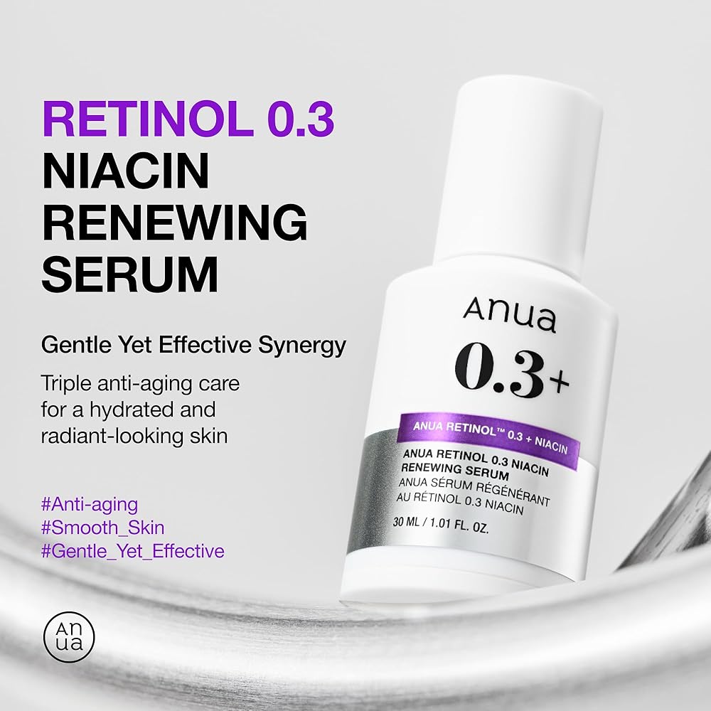 ANUA RETINOL 0.3% + NIACIN RENEWING SERUM - 30ml