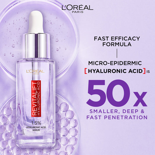 L’ORÉAL PARIS 1.5% PURE HYALURONIC ACID SERUM - 30ml