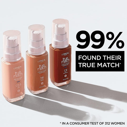 L’ORÉAL TRUE MATCH SUPER BENDABLE FOUNDATION- 30ml