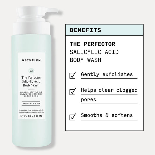 NATURIUM THE PERFECTOR SALICYLIC ACID BODY WASH - 500ml