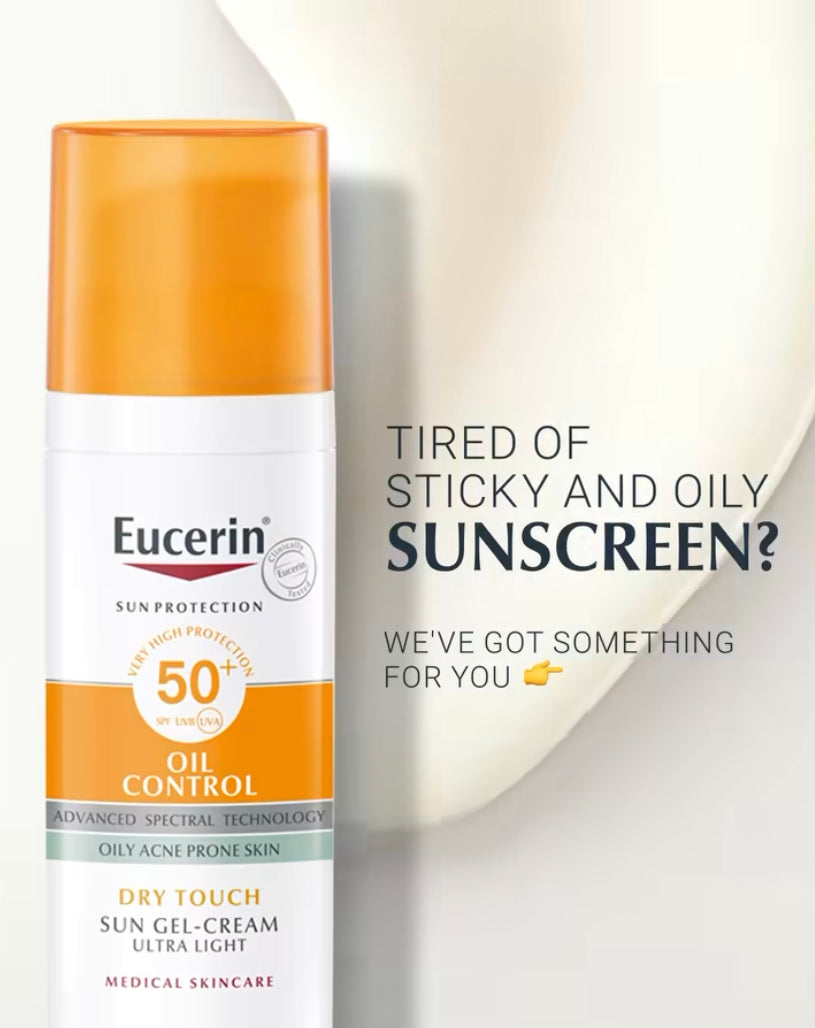 EUCERIN OIL CONTROL SUN GEL-CREAM DRY TOUCH SPF50+ - 50ml