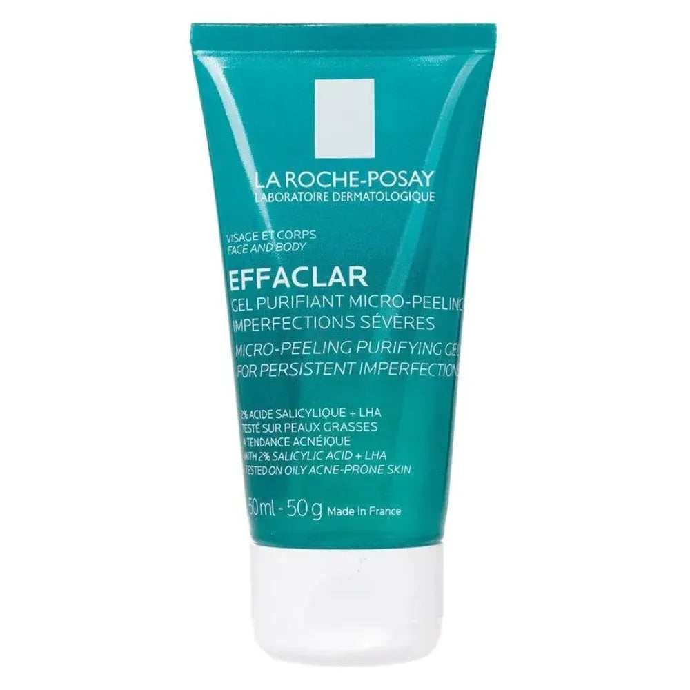 LA ROCHE POSAY EFFACLAR MICRO-PEELING PURIFYING GEL CLEANSER(WITH SALICYLIC ACID FOR FACE AND BODY)