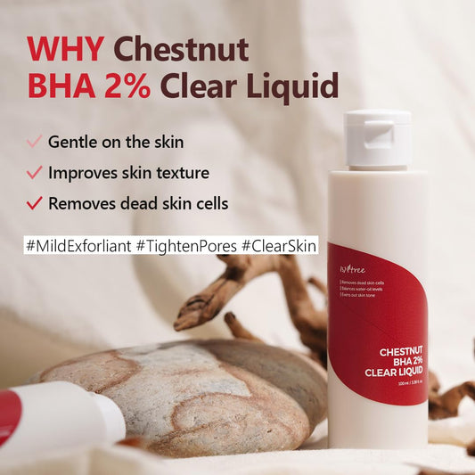 ISNTREE CHESTNUT BHA 2% CLEAR LIQUID - 100ml