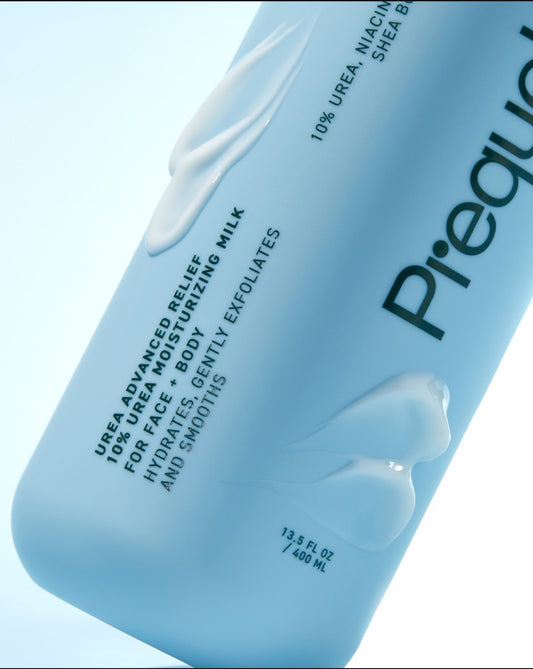 PEEQUEL UREA ADVANCED RELIEF MOISTURIZING MILK - 400ml (pump broken)