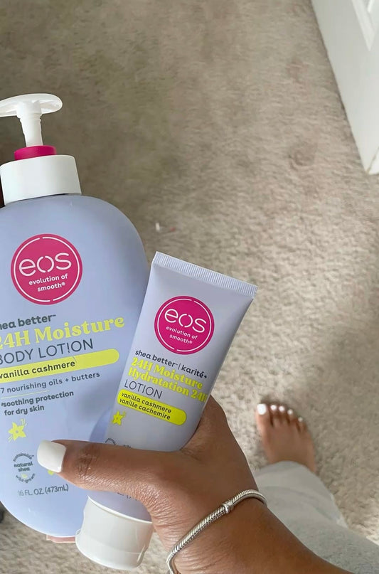 EOS SHEA BETTER MOISTURE BODY LOTION VANILLA CASHMERE - 480ml