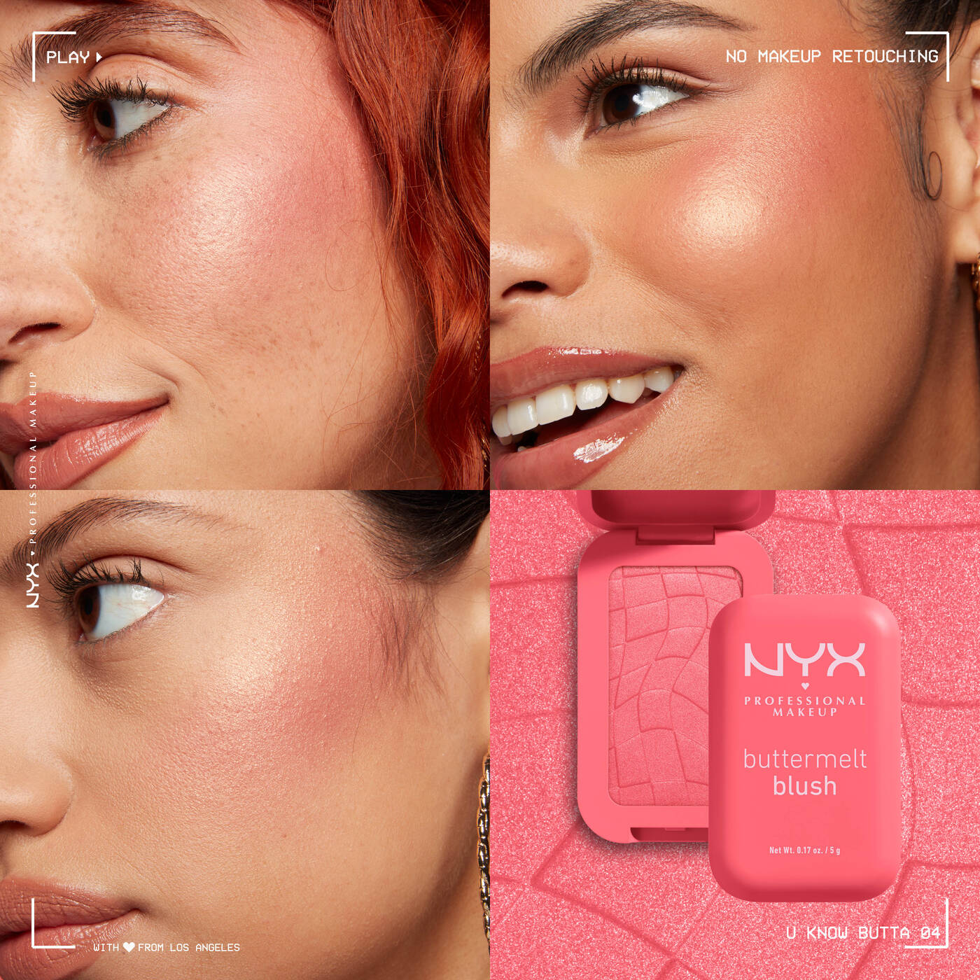 NYX BUTTERMELT BLUSH - 5g