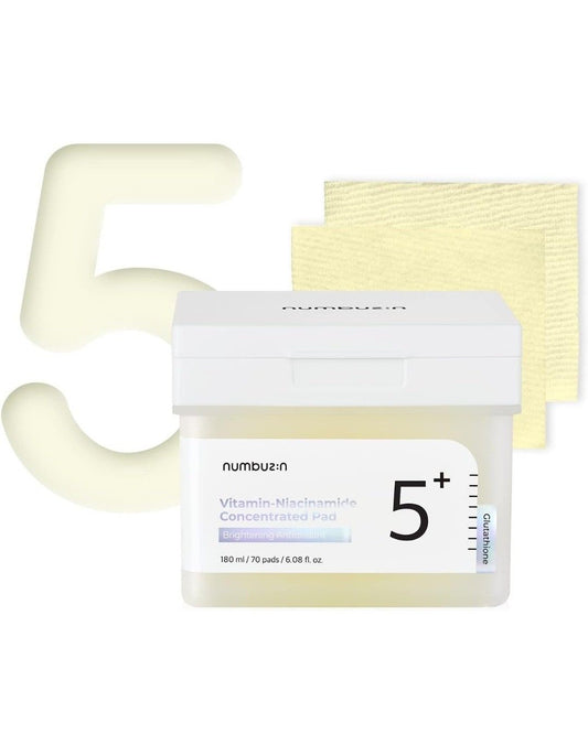 NUMBUZIN NO.5 VITAMIN-NIACINAMIDE CONCENTRATED PAD - 70 PADS