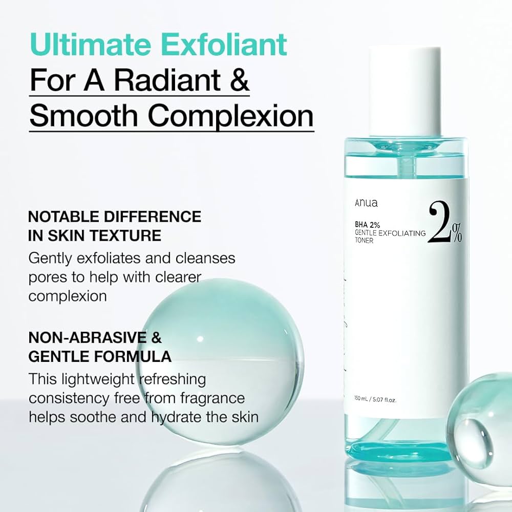 ANUA BHA 2% GENTLE EXFOLIATING TONER - 150ml