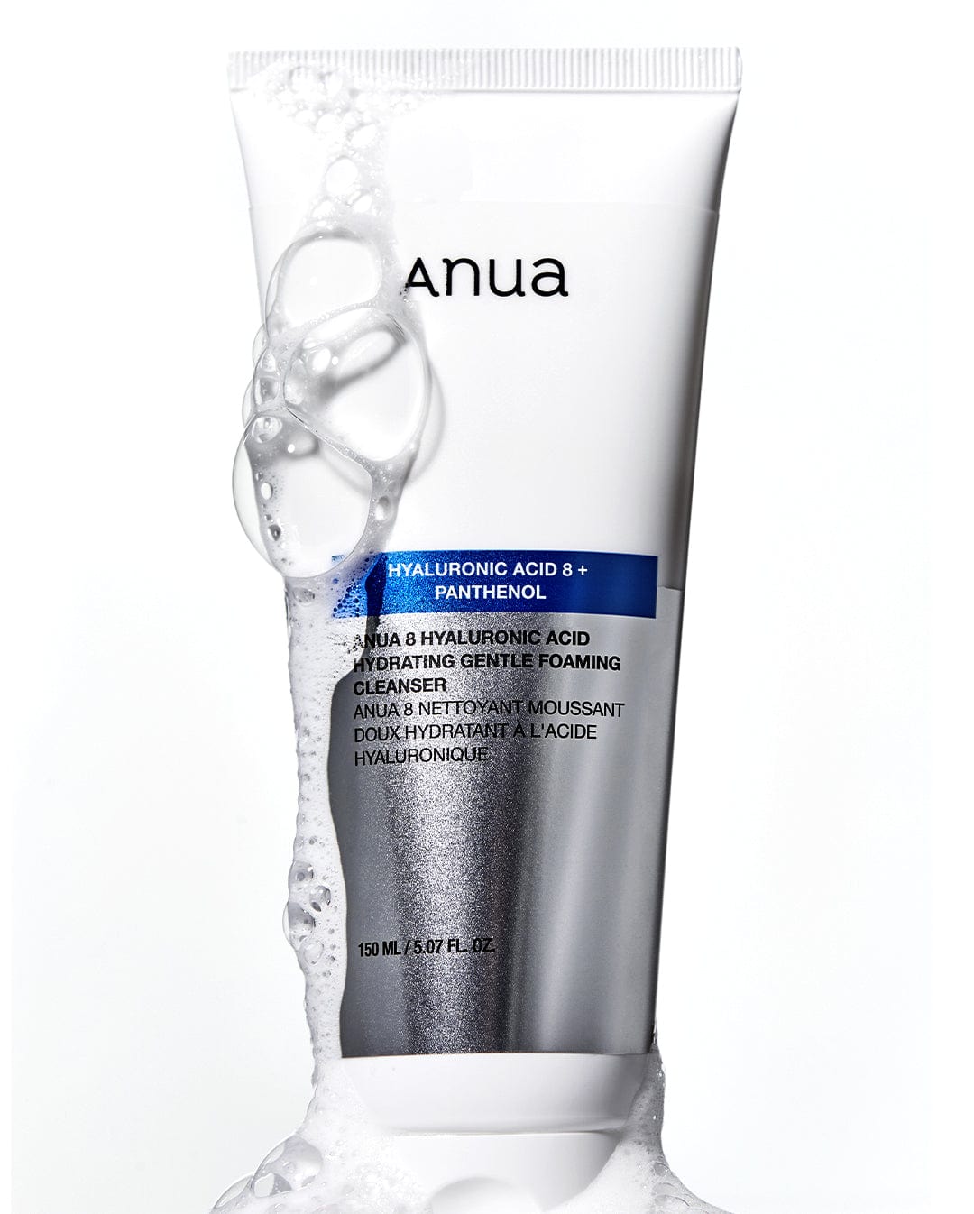 ANUA 8 HYALURONIC ACID HYDRATING GENTLE FOAMING CLEANSER - 150ml