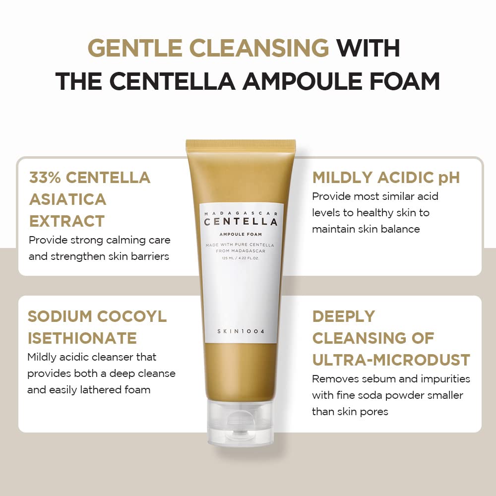 SKIN1004 MADAGASCAR CENTELLA AMPOULE FOAM - 125ml
