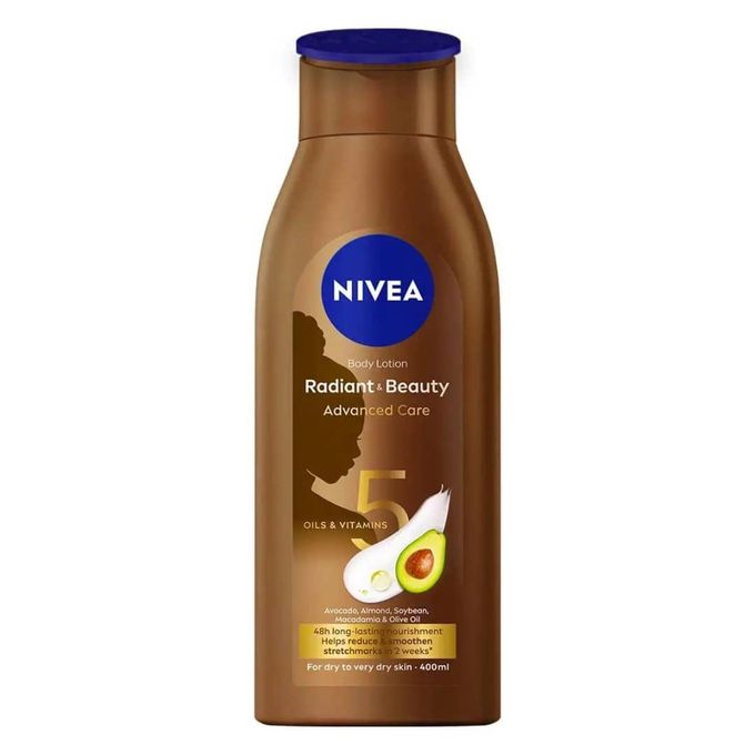 NIVEA RADIANT & BEAUTY ADVANCED CARE BODY LOTION - 400ml