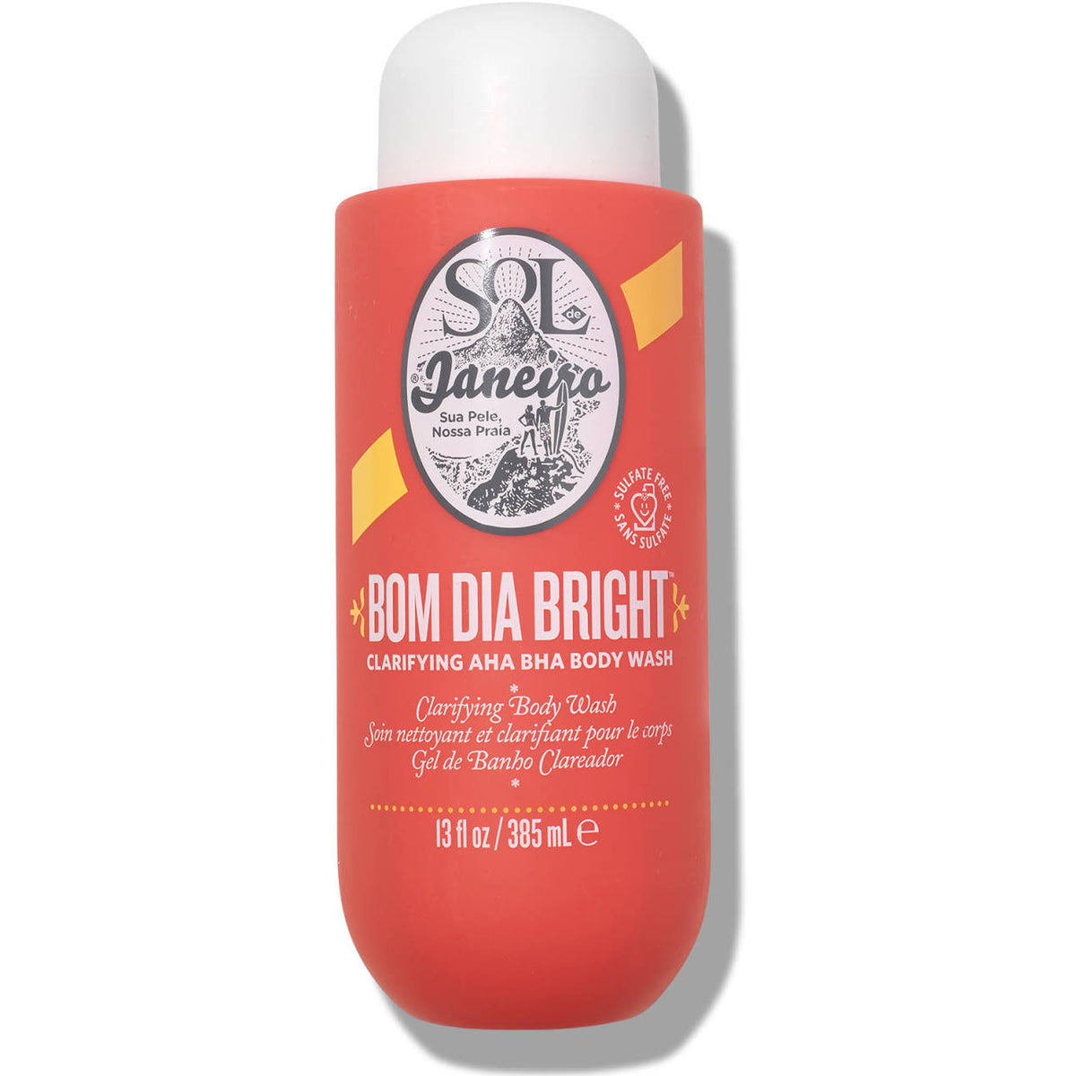 SOL DE JANEIRO BOM DIA BRIGHT AHA BHA BODY WASH - 385ml