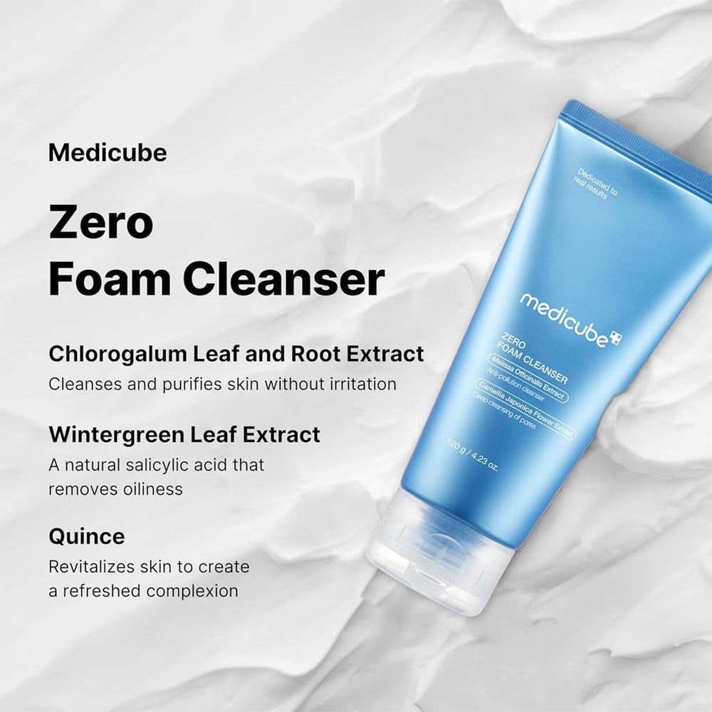 MEDCUBE ZERO FOAM CLEANSER - 120ml
