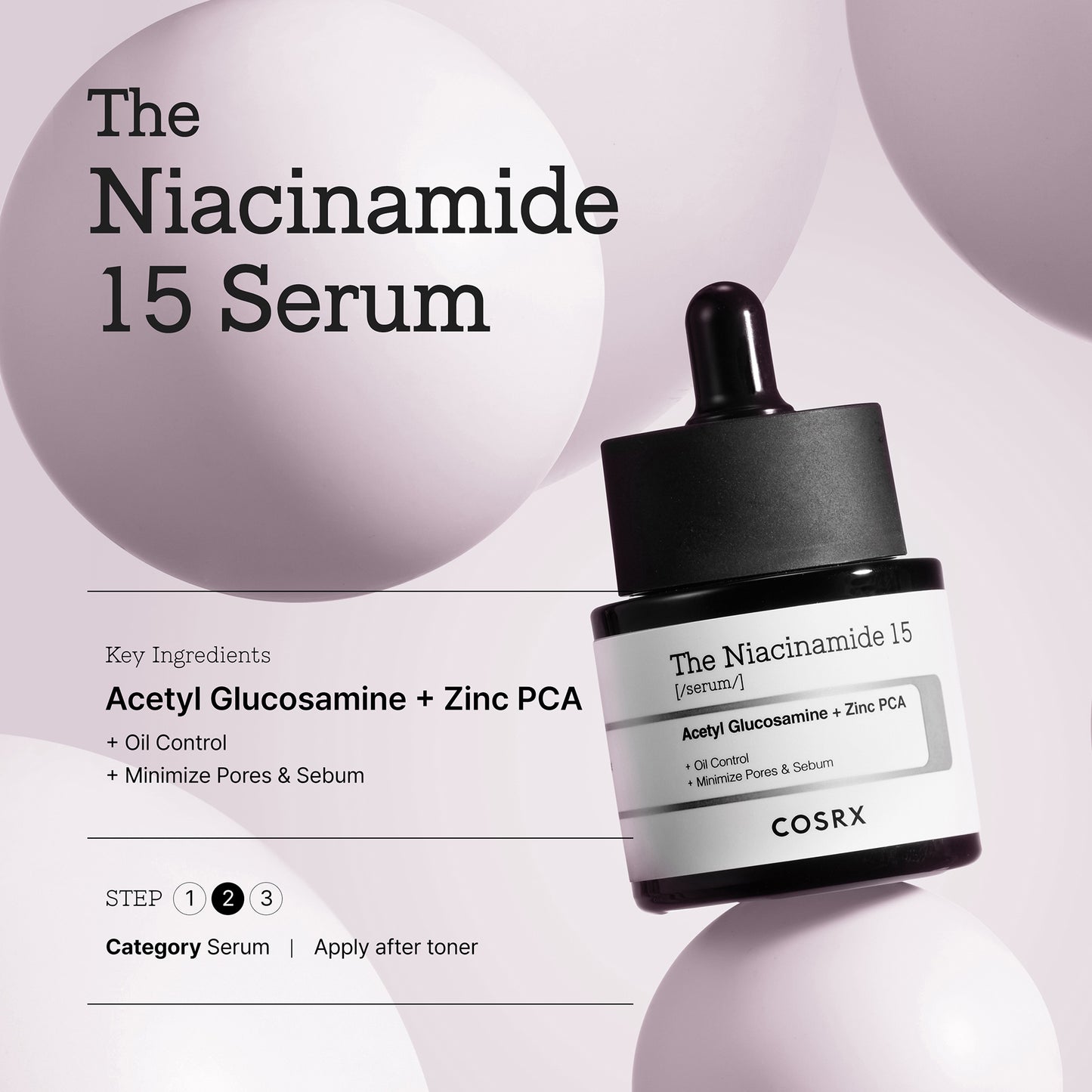 COSRX THE NIACINAMIDE 15 SERUM - 20ml