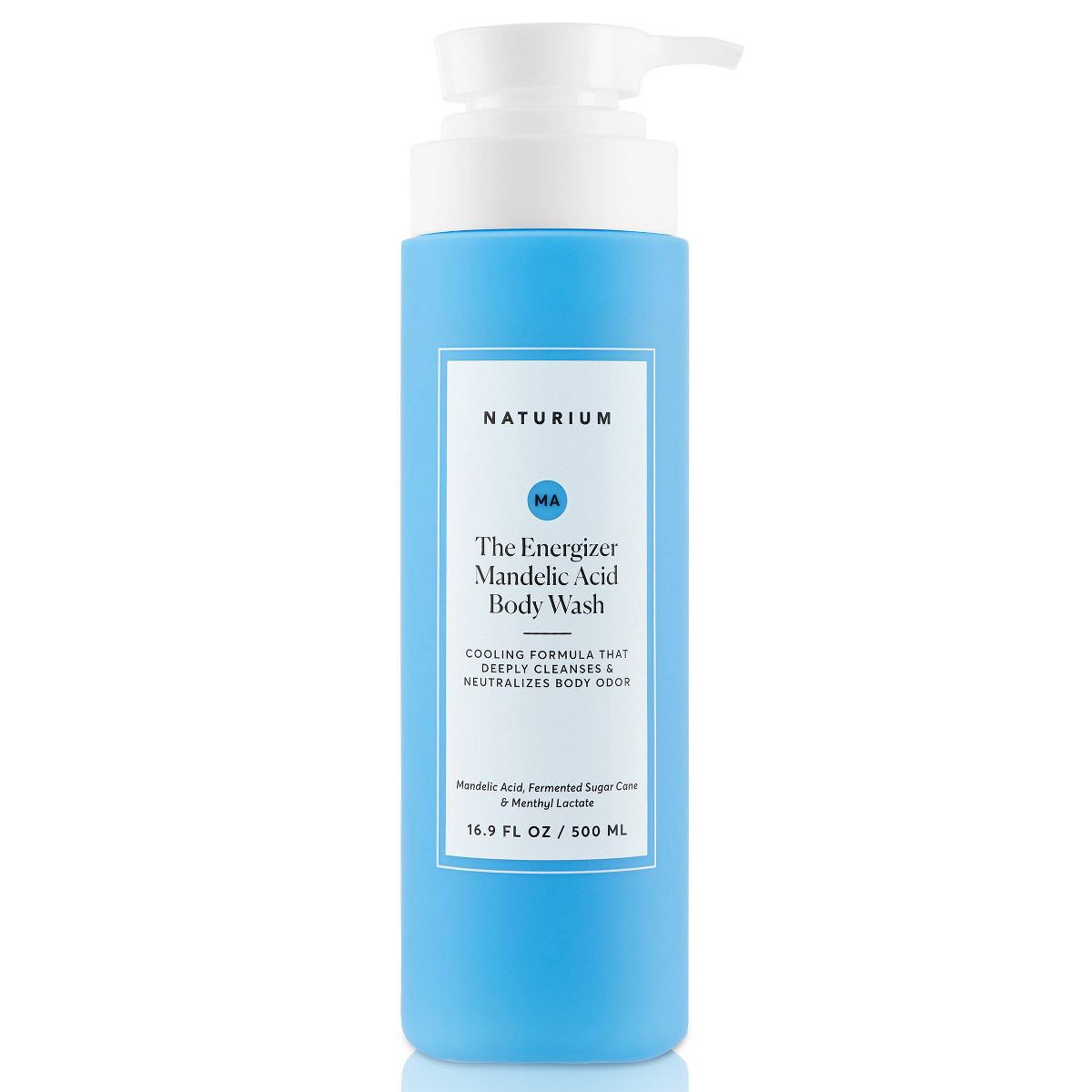 NATURIUM ENEGIZER MANDELIC ACID BODY WASH - 500ml