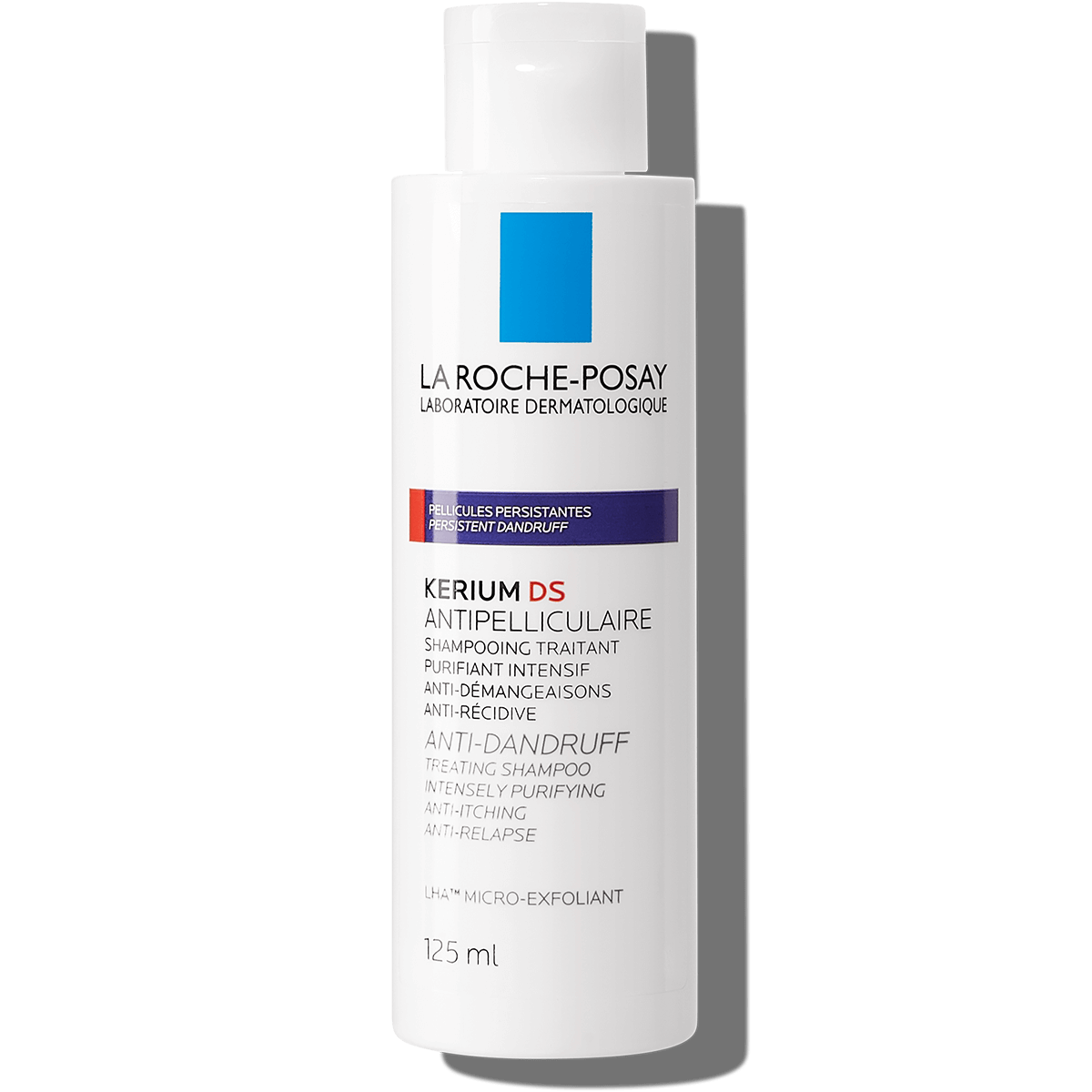 LA ROCHE POSAY KERIUM DS INTENSIVE SHAMPOO ANTI-DANDRUFF MICRO-EXFOLIATING TREATMENT SHAMPOO - 200ml