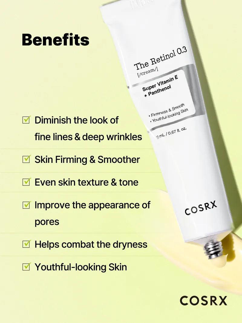 COSRX THE RETINOL 0.3 CREAM - 20ml