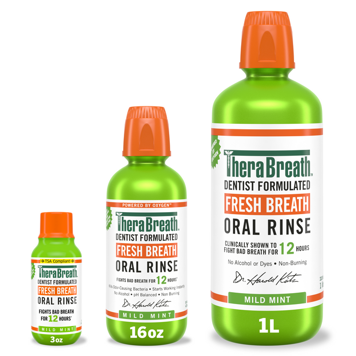 THERABREATH FRESH BREATH MILD MINT MOUTHWASH