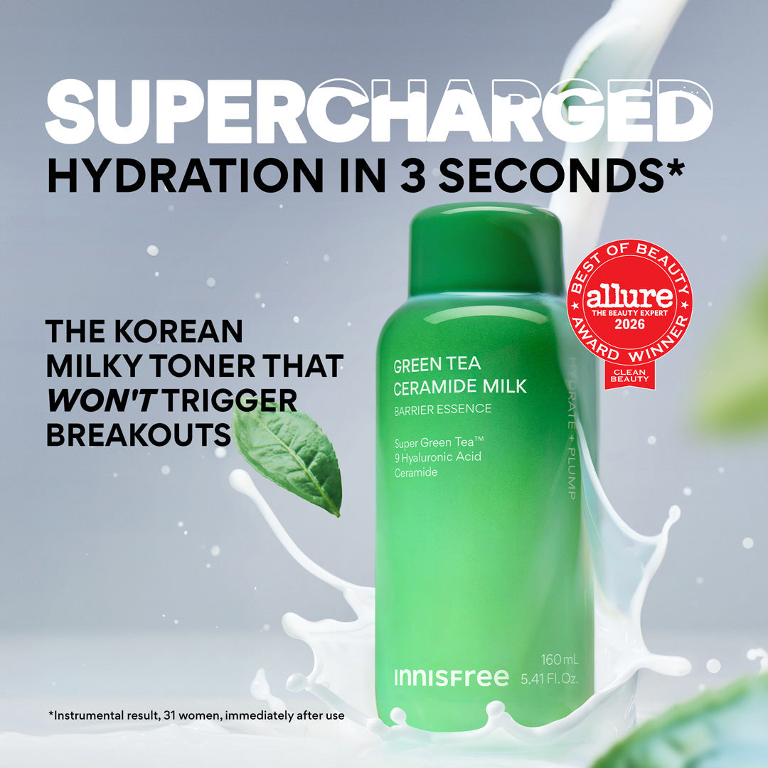 INNISFREE GREEN TEA CERAMIDE MILK BARRIER ESSENCE -
