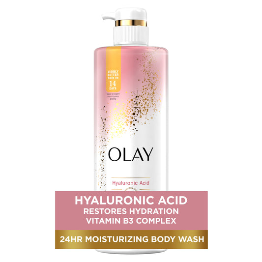 OLAY HYALURONIC ACID HYDRATING BODY WASH - 20oz