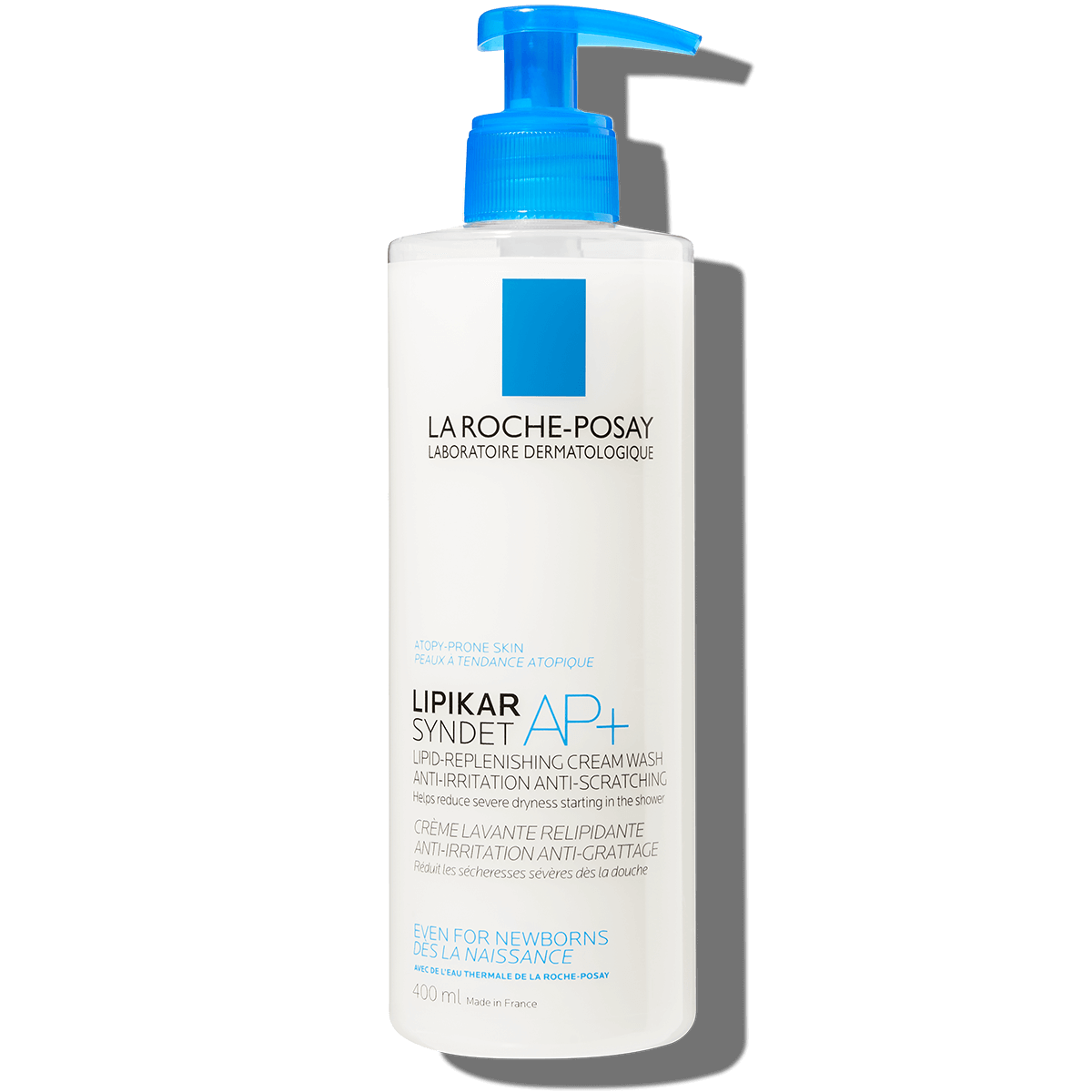 LA ROCHE POSAY LIPIKAR SYNDET AP+ LIPID-REPLENISHING CREAM WASH - 400ml