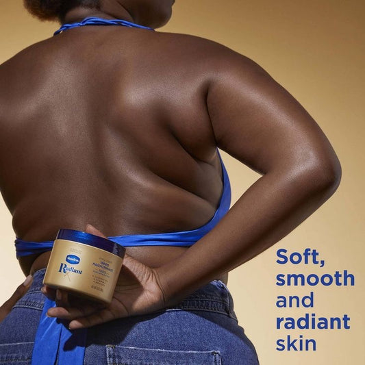 VASELINE RADIANT X DEEP NOURISHMENT BODY CREAM - 10oz