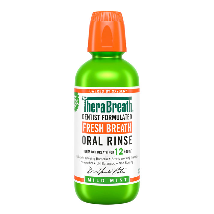 THERABREATH FRESH BREATH MILD MINT MOUTHWASH