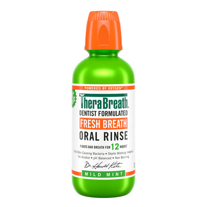 THERABREATH FRESH BREATH MILD MINT MOUTHWASH