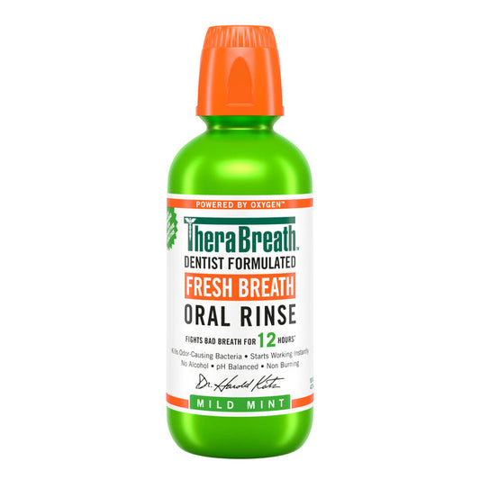 THERABREATH FRESH BREATH MILD MINT MOUTHWASH