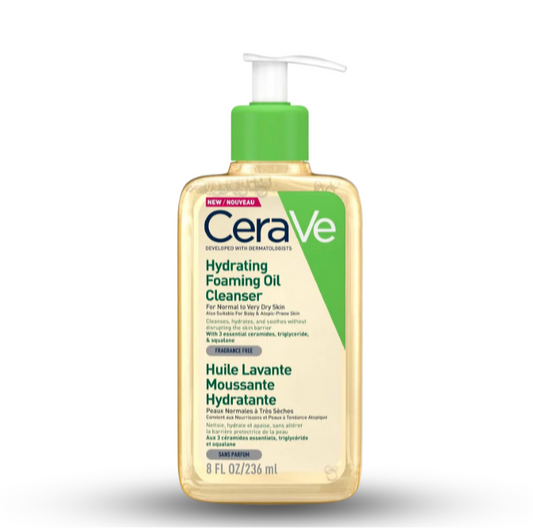 CERAVE HYDRATING FOAMING OIL CLEANSER - 8oz