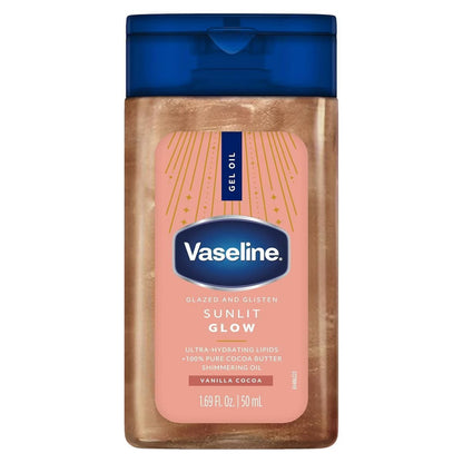 VASELINE SUNLIT GLOW SHIMMERING GEL BODY OIL