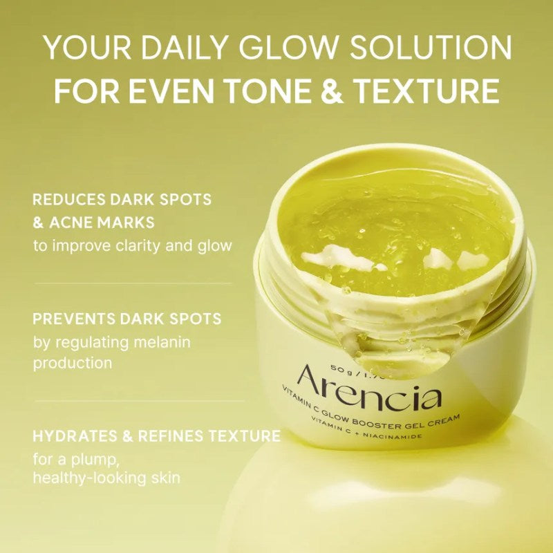 ARENCIA VITAMIN C GLOW BOOSTER GEL CREAM - 52ml