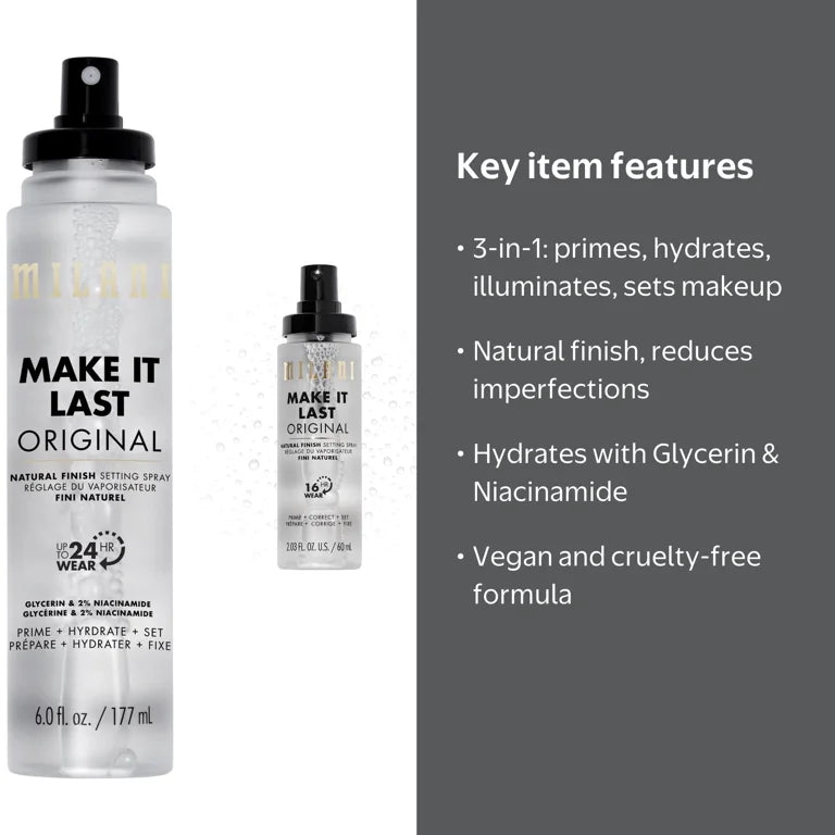 MILANI MAKE IT LAST SETTING SPRAY - 60ml