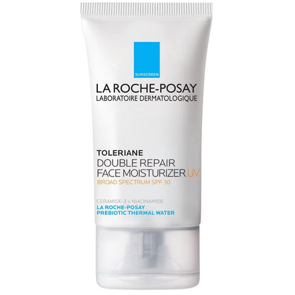 LA ROCHE POSAY TOLERIANE DOUBLE REAIR FACE MOISTURIZER WITH SPF30