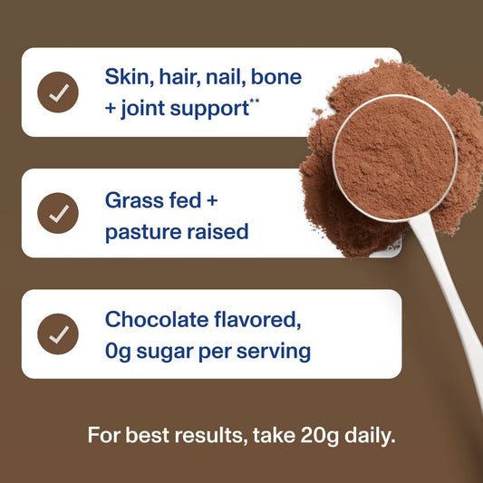 VITAL PROTEINS CHOCOLATE COLLAGEN PEPTIDE SUPPLEMENT - 383g